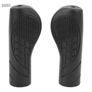 soxii SPYMINNPOO Tay lái xe đạp Tay cầm 1 cặp Giảm xóc chống trượt bằng nhựa cho xe đạp leo núi