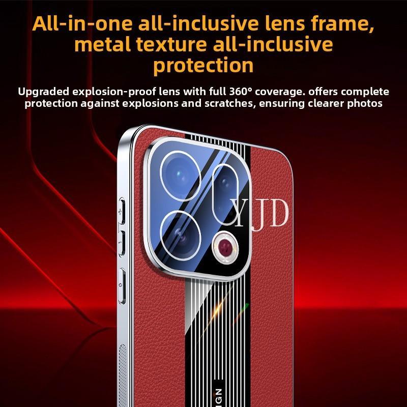 Ốp Lưng Cho OPPO Find X9S Họa Tiết Da Sang Trọng Thoải Mái Cảm Giác Chống Rơi Vỏ Điện Thoại