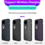 Vỏ chống sốc cho Vivo V40 / V40 Pro 5G Vỏ mờ sang trọng Vỏ sạc không dây dành cho doanh nghiệp