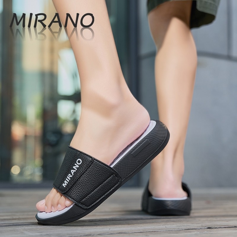 Mirano Dép Giày Sandal Nam EVA Nhẹ Chống Trơn Trượt, Da Nhân Tạo Trên, Thoải Mái Thoáng Khí Khi Đeo