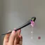 WHX-Hairpin 15cm {Purple Dew Breeze} Kẹp tóc Ebony chính hãng Cổ điển Thanh lịch Tím Nho Bướm Tấm kẹp tóc Kẹp tóc Kẹp tóc Kẹp tóc