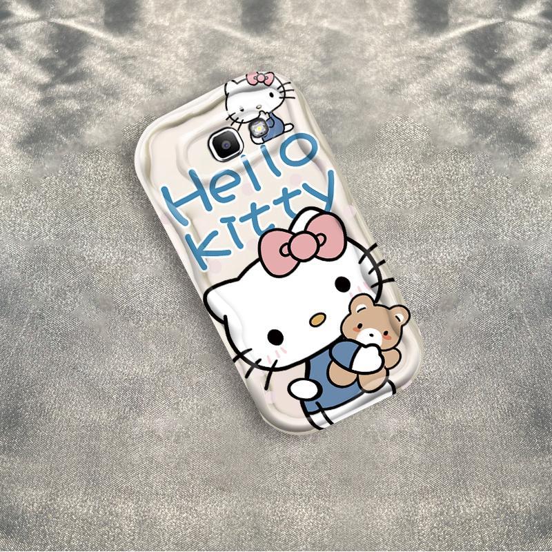 Thích hợp cho Samsung J7 Prime ON7 2016 Bảo vệ 3D TPU mềm Kitty Rilakkuma Vỏ điện thoại chống sốc