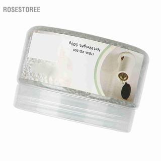 Rosestoree Dụng cụ khử trùng móng tay Kéo/Nhíp/Cắt móng tay Hộp kim loại có bảo vệ quá nhiệt (Làm sạch bằng thủy tinh)