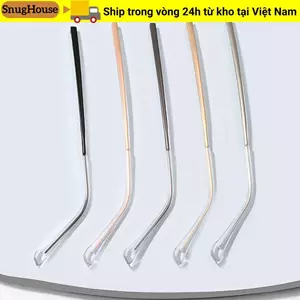 SNUGHOUSE Chân Thay Thế, Dụng Cụ Sửa Chữa Kim Loại Cánh Tay Kính, Vỏ Chân Trong Suốt Đa Năng Chống Trơn Trượt Khung Kính Mắt