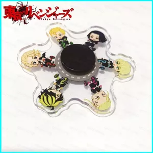 HT2 Tokyo Revengers Fidget Spinner Nhân Vật Acrylic Fidget Spinner Trẻ Em Bộ Sưu Tập Quà Tặng Đồ Chơi Trẻ Em TH2