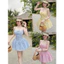 ĐẦM KẺ THÊU NƠ 2 DÂY VIỀN REN XOÈ BYJOLIE