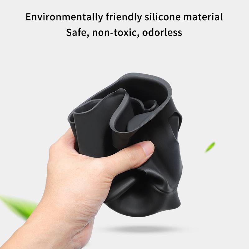 NS 1 Miếng Silicon Sho-Absorbing Đồ Uống Hộp Bảo Quản Cho Xe Hyundai Santa Fe 2024 2025 Cốc Nước Giá Đỡ Phụ Kiện Xe Hơi NS