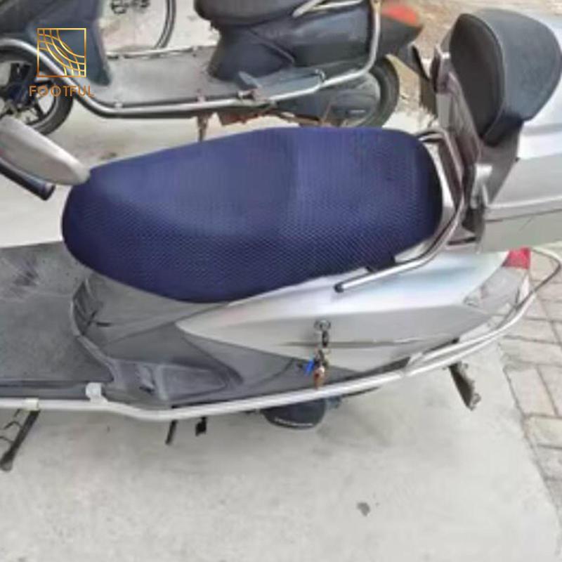 Full Lưới Bọc Ghế Co Giãn Cao Thoáng Khí Chống Trầy Xước Bảo Vệ Cho Xe Máy Xe Tay Ga Thoải Mái