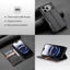 Cho iPhone 17 Pro Max 16 15 14 13 12 11 RFID Chặn Ví Da PU Vỏ Điện Thoại Flip Stand Vỏ Điện Thoại Chống Sốc Vỏ Điện Thoại