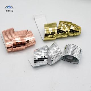 ELBBKG Disco Ball DIY Glass Mirror Stiers Wall Stiers Tự dính Trang trí tường nhà mới