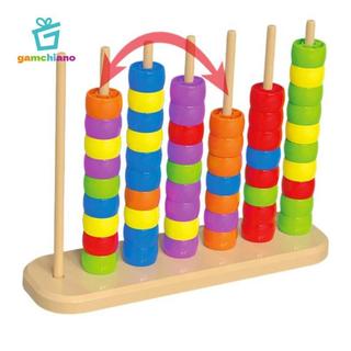 Gamchiano Đếm Nhẫn Stacker Giáo Dục Mầm Non Học Tập Cha Mẹ Con Tương Tác