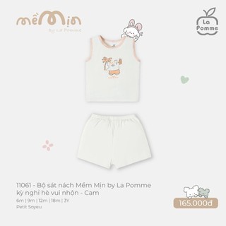 La pomme SS26.T4.1.1 Bộ sát nách Mềm Mịn by La Pomme kỳ nghỉ hè vui nhộn cho bé