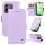 YJD Case For Honor 600 Lite Skin Feel PU Leather TPU Frame Khe cắm thẻ Vỏ điện thoại chống rơi