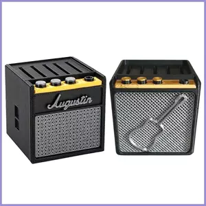 Guitar Pick Box Handmade Pick Storage Display Stand Box Kệ dành cho nữ Bộ sưu tập nhạc cụ mueadsyvn