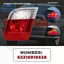 Cho 3 Series E46 2002-2005 Xe Bên Trong Phía Sau Đèn Hậu Phanh
