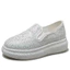 Gypsophila Bright Diamond Loafers Nữ Mùa Hè 2024 Phong Cách Mới Nữ Giày Đế Bằng Chống Trơn Trượt Giày Thấp CMZ5