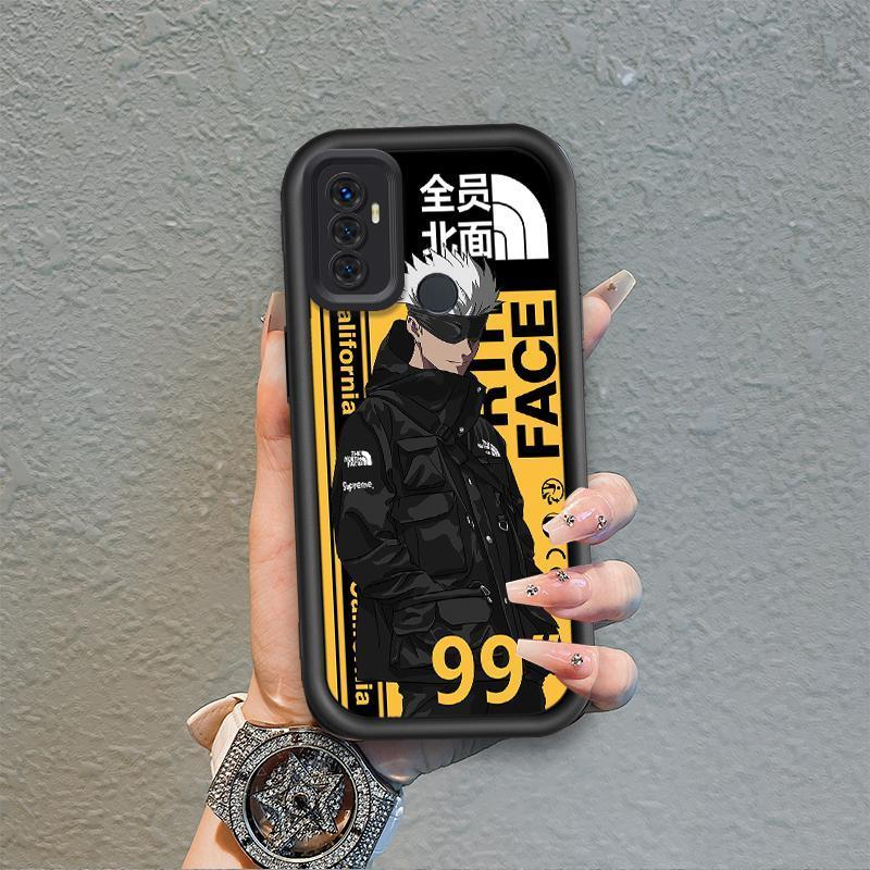 Ốp Cho OPPO A53 2020 A33 2020 A32 Vỏ Điện Thoại Mềm Cầm Tay Silicon Hoạt Hình TPU Jujutsu Kaisen Anime Mắt Thiên Thần Chống Sốc Ốp Lưng