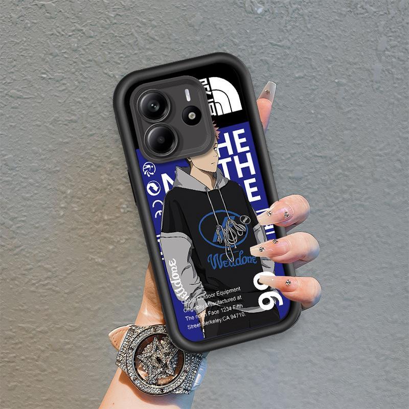 Ốp Lưng Cho Redmi Note 14 4G 5G Hoạt Hình Silicon Mềm Ốp lưng TPU Jujutsu Kaisen Anime Mắt Thiên Thần Chống Sốc Ốp Lưng