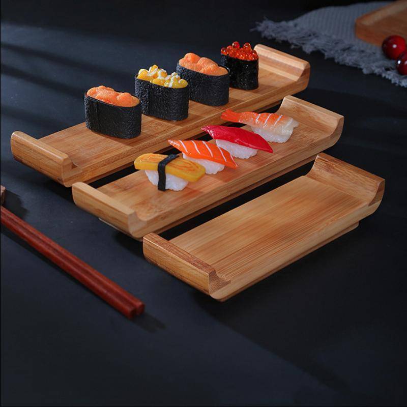 PlumHOUSE Tre Sushi Board Bộ Đĩa Hình Chữ Nhật Để Nấu Sashimi Khay Phục Vụ Chất Lượng Cao Cho Nhà Hàng Nhà Bếp Sử Dụng VN