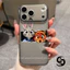 Ốp Lưng Cho IPhone 17 11 16 12 15 13 14 Pro Max 17Air 16 15 Plus Cặp đôi Rabbit Fox Siêu mỏng Bìa mềm mờ