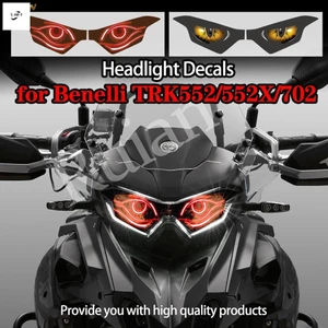 Nhãn dán đèn pha xe máy TRK702 TRK552X - Phim trang trí chống trầy xước cho xe đạp Benelli