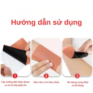 Combo 6 Túi 300 Miếng Cao Dán Ngải Cứu Đông Y Nội Địa Trung