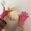 Cặp găng tay dệt kim có hình ngộ nghĩnh, móc mềm dành cho lái xe