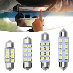 SUIT 12V Trắng Led Nội Thất Festoon Dome Đèn Hành Lý Bóng Đèn Đọc Sách Cửa Chiếu Sáng