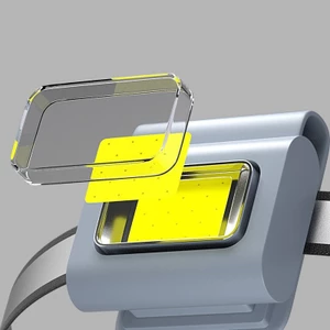 Đèn kẹp cổ áo không tay cho hoạt động ngoài trời Không cần dùng tay،Cảnh báo an toàn،Sạc USB tiện lợi