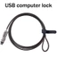 1 Cái USB Khóa Mật Khẩu Khóa Máy Tính Laptop Đa Năng Khóa Mật Khẩu Máy Tính