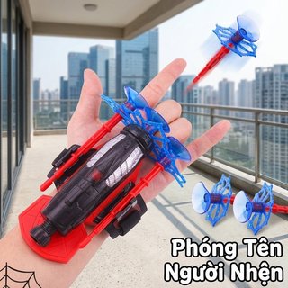 Người Nhện Găng Tay Đồ Chơi Web Bắn Súng Trang Phục Nhập Vai Vải Nhựa Trẻ Em Bé Trai Quà Tặng