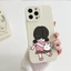 Ốp lưng iPhone Cặp đôi bé gái nắm tay họa tiết Silicone mềm mềm - iP 7/8/X/XS/11/12/13/14/15/16/17/Plus/Pro/Max/Air