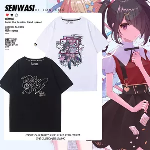 Áo Thun Ngắn Tay Anchor Girl Inspired - Thiết Kế Cosplay Candy Super Sky Sauce