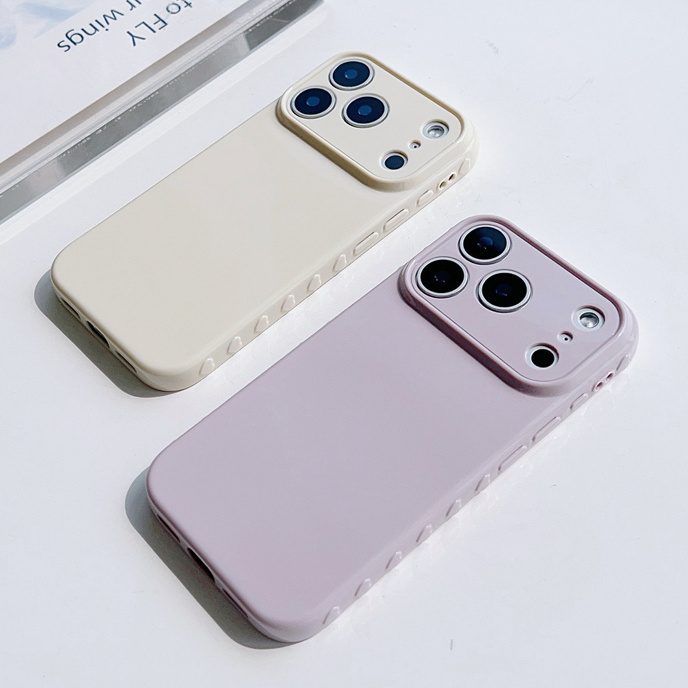 Ốp điện thoại mềm thiết kế trái tim tình yêu đơn giản cho iPhone 17 Pro Max 17 Air 16 Plus 15 14 13 12 11 Vỏ bảo vệ chống sốc