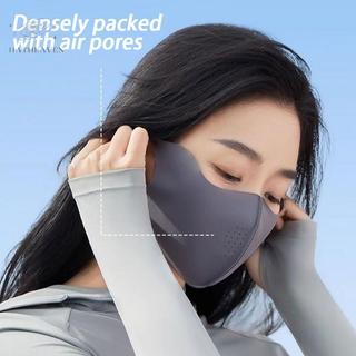 Mặt nạ bảo vệ da 3D toàn mặt thoáng khí chống tia UV, phù hợp cho các hoạt động ngoài trời