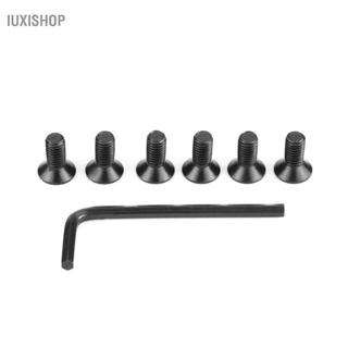 Iuxishop Iuxishop 6 Lỗ Vô Lăng Ngắn Hub Adapter 6 Bu Lông Lỗ Nhanh Tích Tắc Tắt Bộ Sửa Đổi MAZDA 323 MX3 MX5 MX6