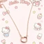 Dễ Thương Nhỏ Phong Cách Ngọt Ngào HelloKitty Mặt Dây Chuyền Vòng Cổ Ánh Sáng Sang Trọng Đơn Giản Hello Kitty Xương Đòn Dây Chuyền Vòng Cổ Tinh Tế