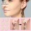 Miếng dán earlobe trong suốt Tweeduj - 10-500 miếng, bảo vệ chống căng thẳng từ bông tai nặng