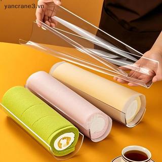 {YAN} Khuôn cuộn bánh Acrylic Hình bán nguyệt Thiên Định hình giữ cho bánh ngọt Mousse Nướng bánh tại nhà Nhà bếp {ya}