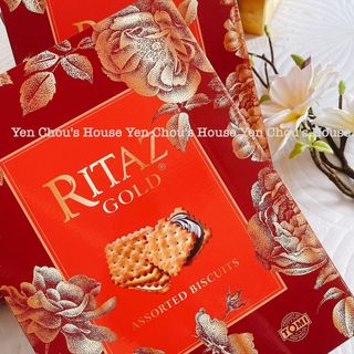 Bánh quy Ritaz Gold thập cẩm hộp giấy 270g