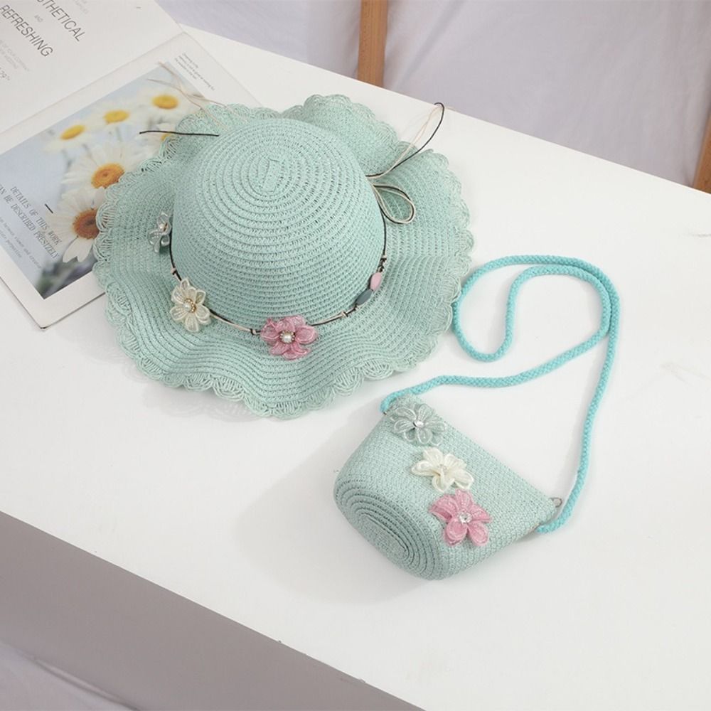 Mũ chống nắng trẻ em FEDAOG, Nhiều màu Mũ chống nắng cho bé gái 2-8 tuổi, Mũ chống nắng thời trang dễ thương cho trẻ em đi biển