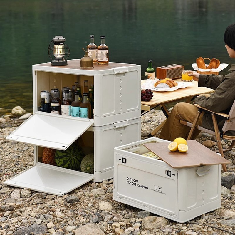 Camping Outdoor Foldable Gear Organizer - Hộp Đựng Máy Tính Bảng và Đồ Du Lịch