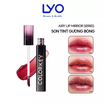 Son Tint Bóng Gương Colorkey Airy Lip Mirror Series 2.5g LYO