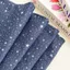 Denim Ngôi Sao Năm Cánh Ba Chiều Kim Cương Đính Kim Cương In Quần Vải Áo Khoác Nóng Chấm Phổ Biến Tự Làm