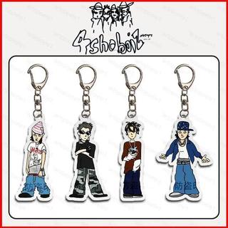 Boy Group Hoạt Hình Acrylic Móc Khóa Túi Charm TS1 móc khoá NGƯỜI NỔI TIẾNG