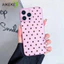 Ốp điện thoại trong suốt mờ chấm bi mới cho OPPO Reno 10 8 Pro Plus 8Z 8T 7Z 7 6 5 Llite 5Z 5F 5G 4G Ốp lưng màu kẹo Cặp đôi đơn giản Vỏ mềm mờ chống rơi