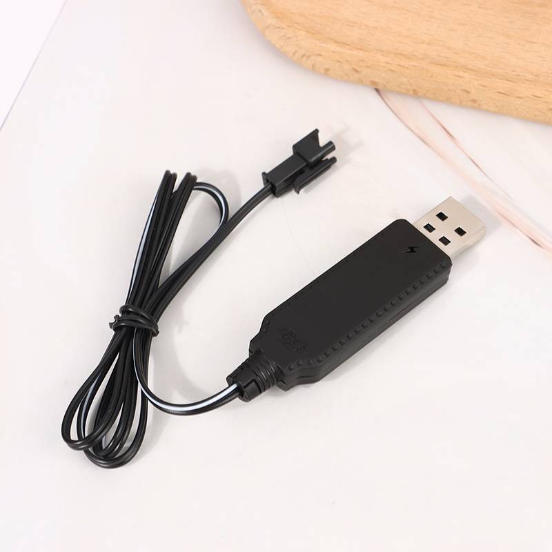 CMinYP Cáp Sạc USB Cho 3.7V Sạc SM-2P Phía Trước RC Xe Máy Bay Phần RC Quadcopter Đồ Chơi Máy Bay Phụ Kiện Vinh Quang