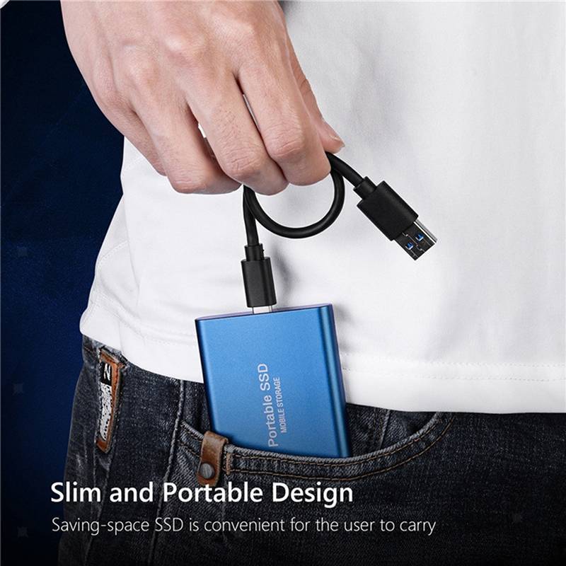 E-WOITD 4TB / 2TB / 1TBGB Đĩa cứng di động Loại C USB3.1 SSD di động Ổ cứng thể rắn E-WOITD