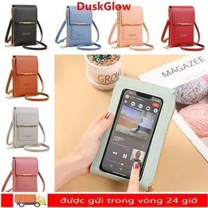 Túi đựng điện thoại màn hình cảm ứng DUSKGLOW Túi đeo chéo du lịch dành cho nữ