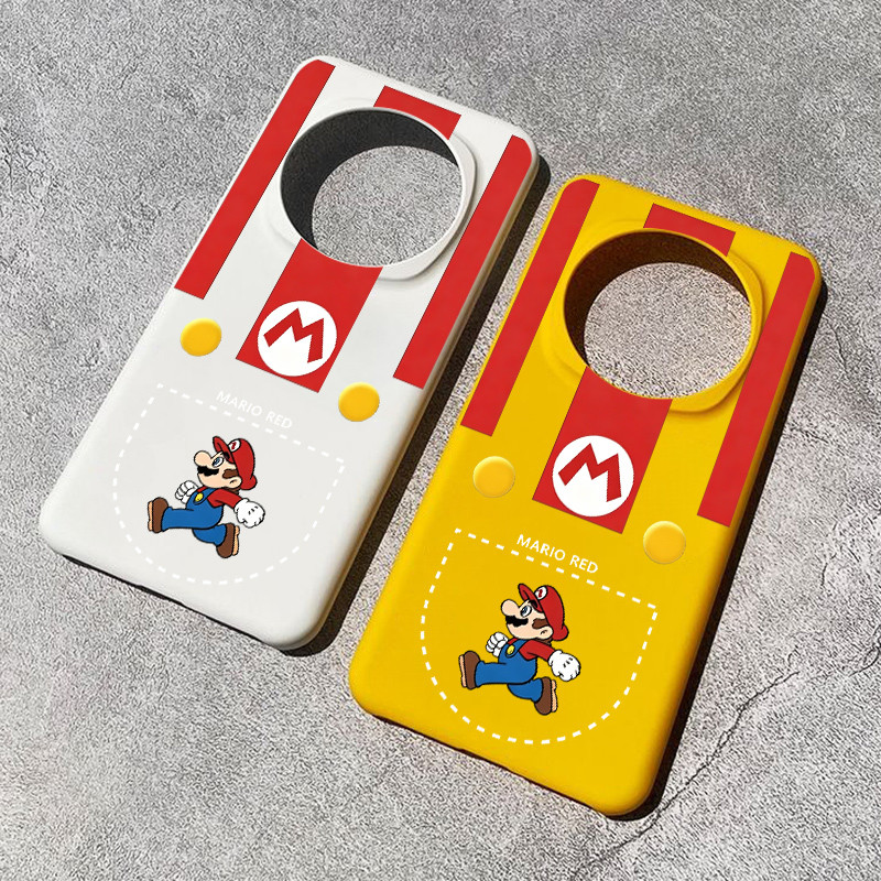 Dành Cho Honor Magic 8 Pro 7 Pro 6 5 Honor GT Pro Win RT 200 100 90 X60 Pro “Super Mario ” Da Mỏng Cảm Giác Mờ Nửa Vỏ Điện Thoại PC Chống Sốc / 90 GT X60i Alpha Plan Ultra